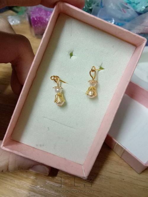 古风娃娃耳环 第6步