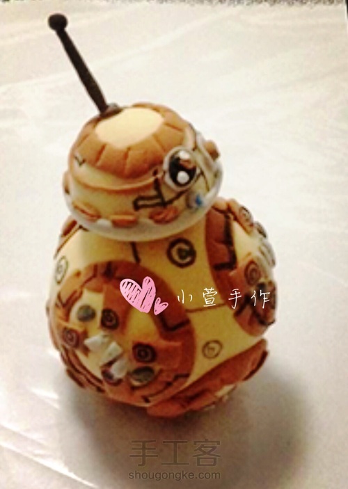 小萱手作--BB8 第9步