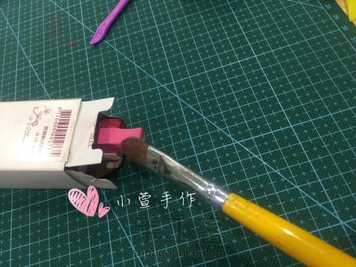 小萱手作--再做一个多肉的教程吧 第5步