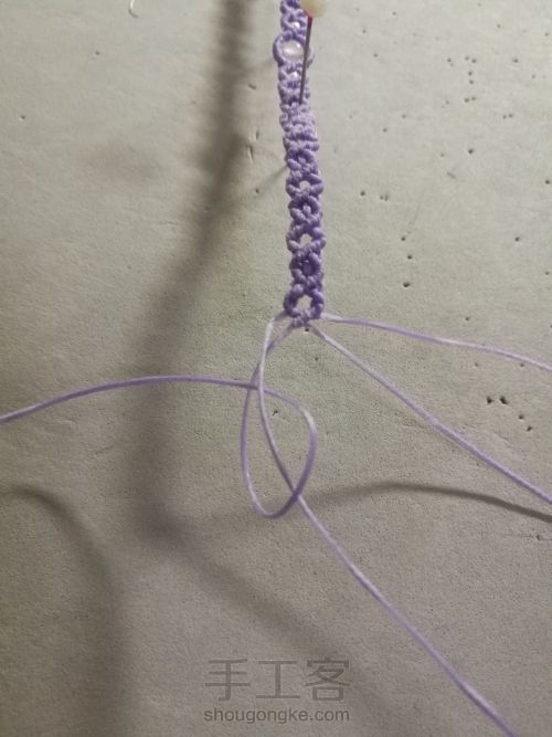 紫色手绳 第61步