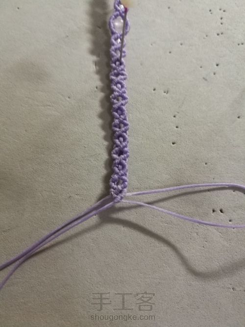 紫色手绳 第67步