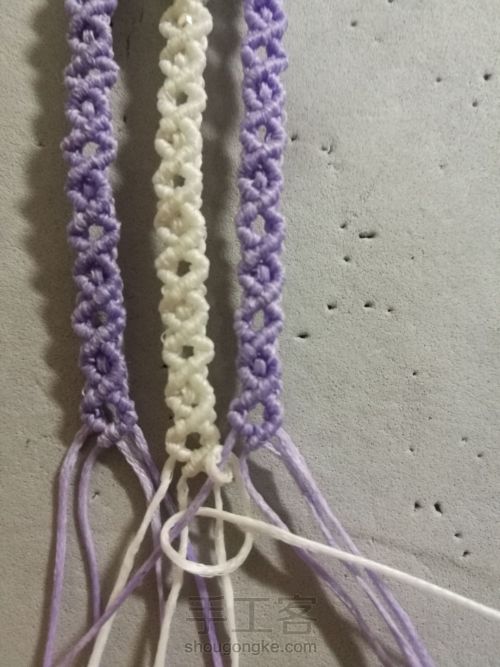 紫色手绳 第69步