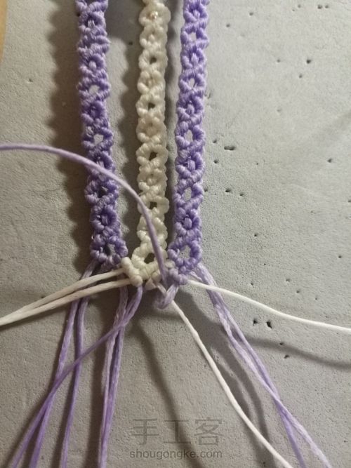 紫色手绳 第74步