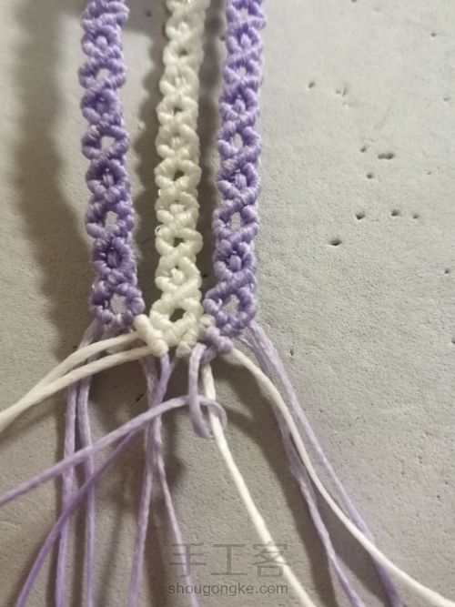 紫色手绳 第75步