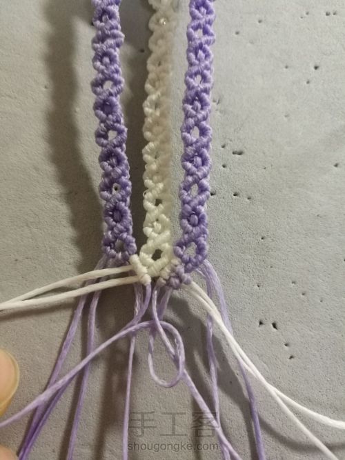 紫色手绳 第76步