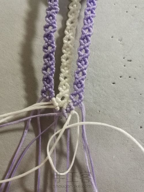 紫色手绳 第79步
