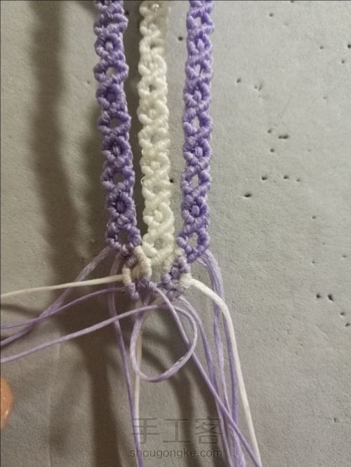 紫色手绳 第83步