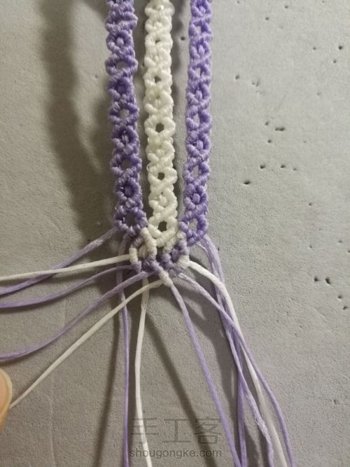 紫色手绳 第84步