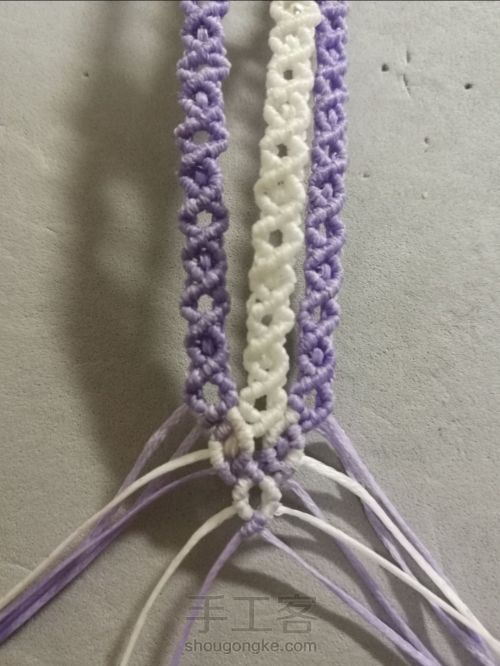 紫色手绳 第85步