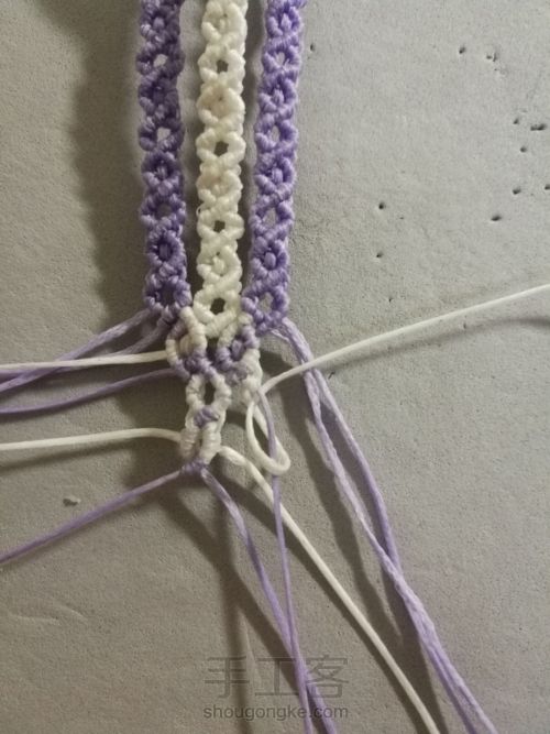 紫色手绳 第87步