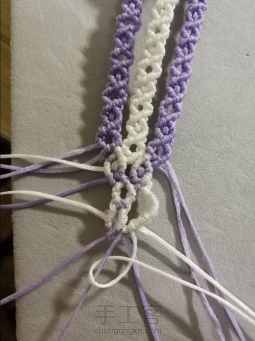 紫色手绳 第89步