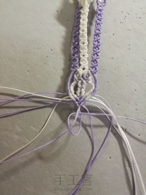 紫色手绳 第92步