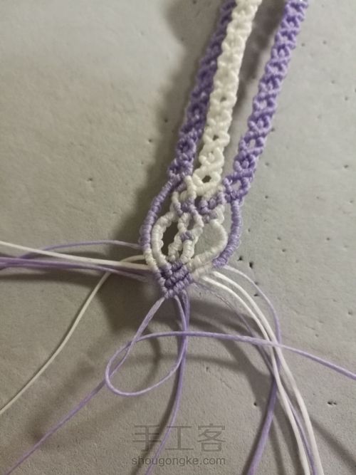 紫色手绳 第93步