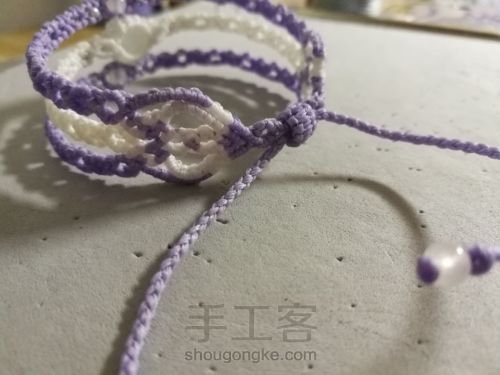 紫色手绳 第95步