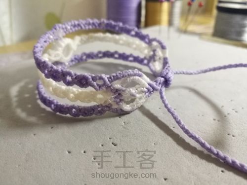 紫色手绳 第96步