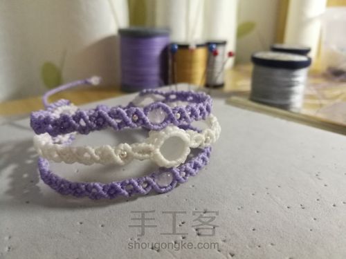 紫色手绳 第97步