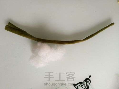 幼儿园里要求制作的一条小尾巴! 第5步