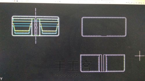 短夹钱包CAD绘制（见第一页注意事项） 第10步