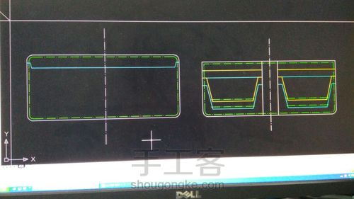 短夹钱包CAD绘制(见第一页注意事项) 第3步