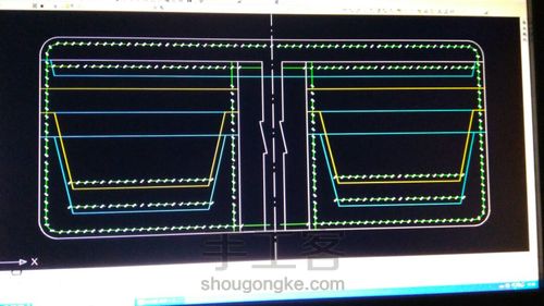 短夹钱包CAD绘制（见第一页注意事项） 第9步