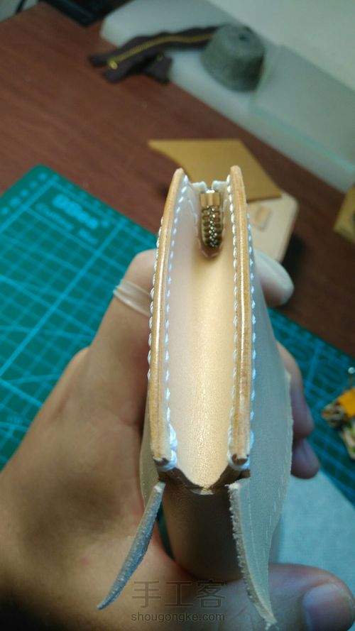 拉链手包长夹 第37步