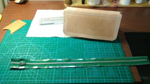 拉链手包长夹 第41步