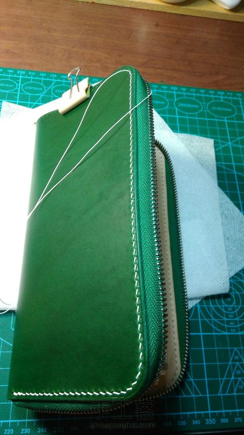 拉链手包长夹 第46步