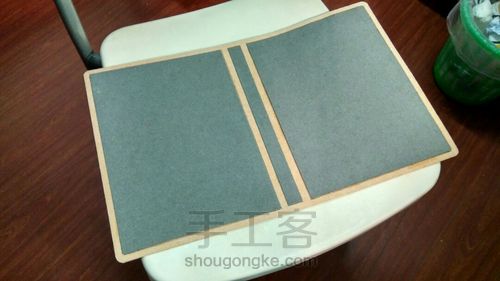 B5尺寸马缰活页夹笔记本套 第5步