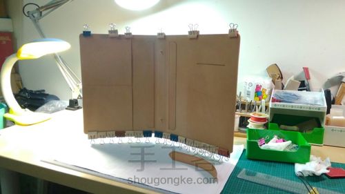 B5尺寸马缰活页夹笔记本套 第7步