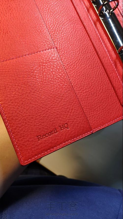 A6马缰革活页夹 第11步