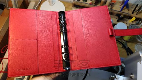 A6马缰革活页夹 第12步