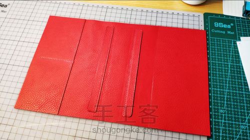 A6马缰革活页夹 第7步