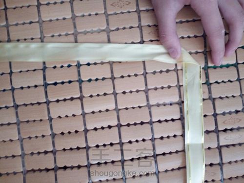 丝带玫瑰🌹 第1步