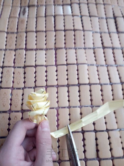 丝带玫瑰🌹 第7步