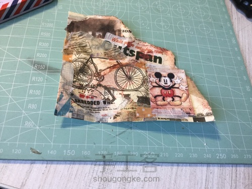 装饰一页junk journal 第11步