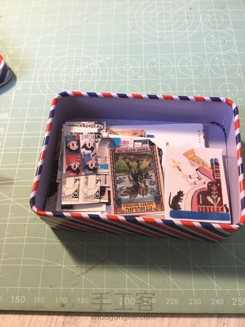 装饰一页junk journal 第10步