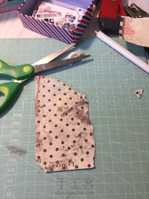装饰一页junk journal 第16步