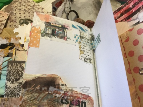 装饰一页junk journal 第22步