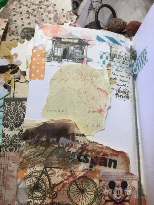 装饰一页junk journal 第23步
