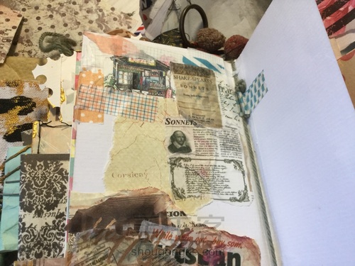 装饰一页junk journal 第24步