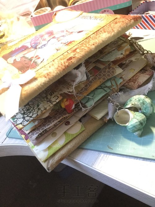 装饰一页junk journal 第31步