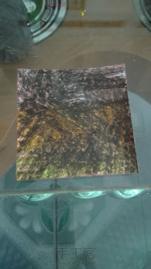 手工刮画 第2步