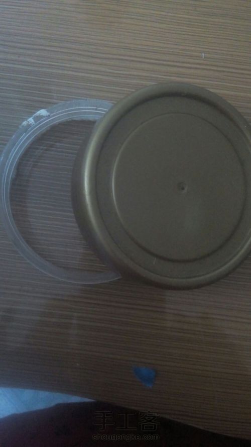 自制绣棚 第1步