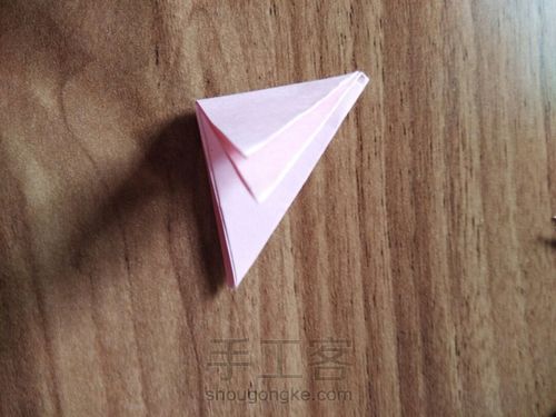 叠康乃馨花 第4步