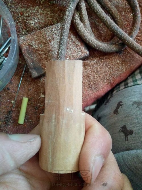 雕刻小貔貅 第2步