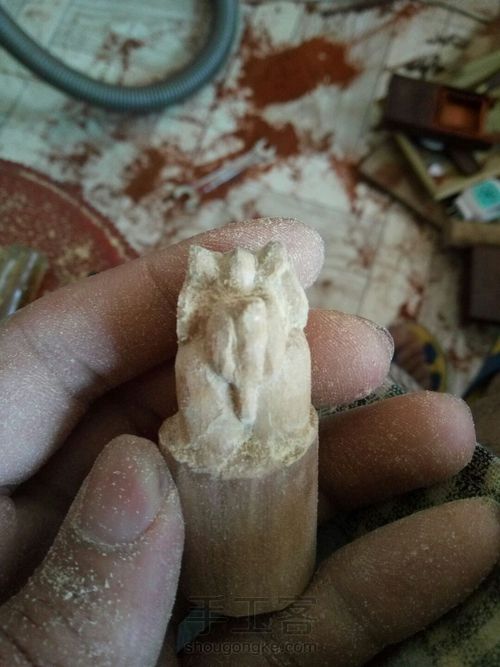 雕刻小貔貅 第6步