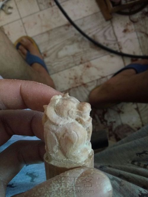 雕刻小貔貅 第8步