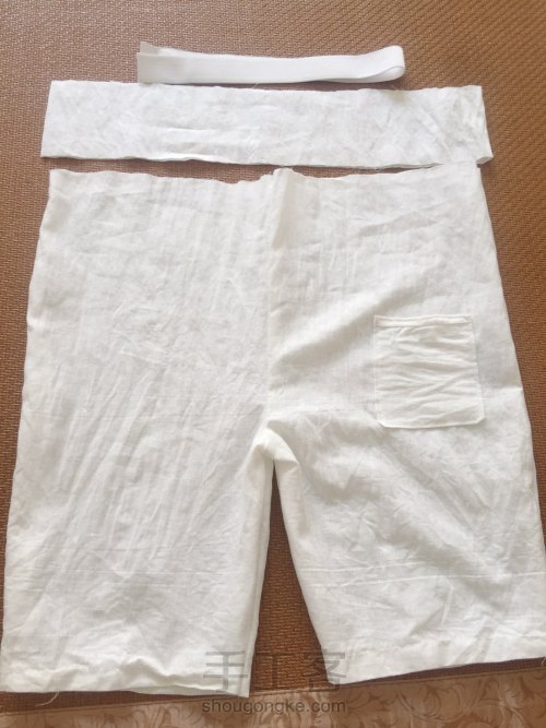 白色短裤，夏天必备 第8步