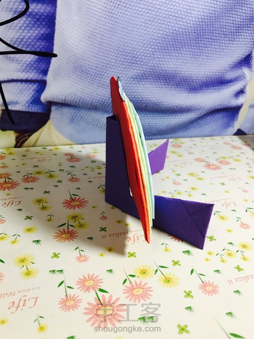 彩虹手机支架 第3步