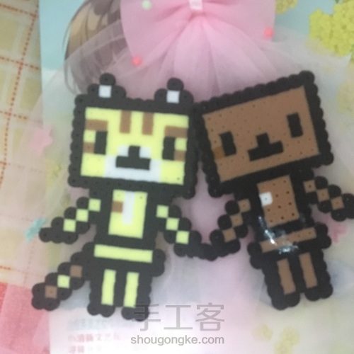 拼豆    小猫阿楞 第17步